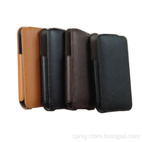 Soft Leather Hard Case for iPhone 4G/4S, Full Body Protection
